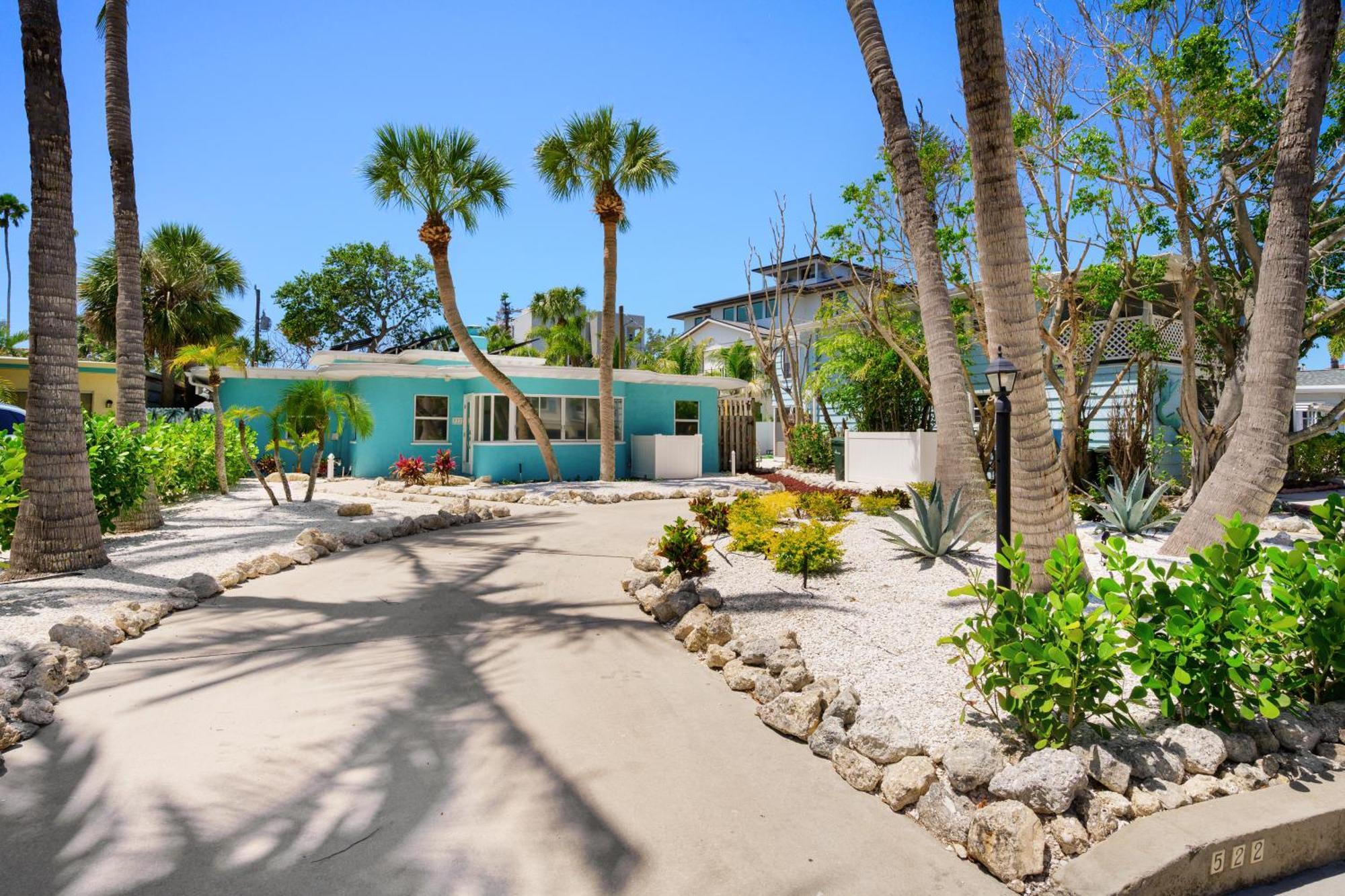The Ringling Beach House Siesta Key Eksteriør bilde